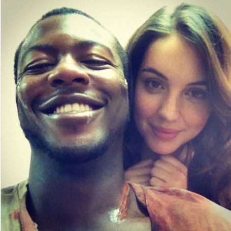 Edwin Hodge's Instagram post with a mysterious girl